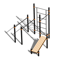 Спортивный комплекс воркаут ВС-98 в Брянске