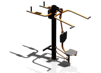 Уличный тренажер "Верхняя тяга Брусья Пресс" УТ339 в Брянске