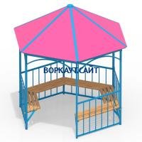 Беседка с лавками МАФ 4120 в Брянске