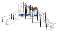 Спортивный комплекс воркаут ВС-199 в Брянске Спортивный комплекс воркаут ВС-199 в Брянске