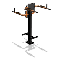 Уличный тренажер  "Брусья-пресс двойной"  УТ202 в Брянске