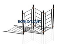 Спортивный комплекс воркаут ВС-80 в Брянске