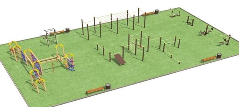 Проект спортивной площадки для любого возраста - 1 096 200 рублей. в Брянске