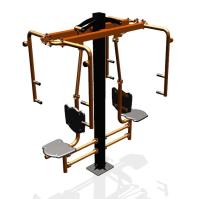 Уличный тренажер "Баттерфляй двойной"   УТ208 в Брянске