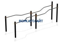 Спортивный комплекс воркаут ВС-188 в Брянске Спортивный комплекс воркаут ВС-188 в Брянске