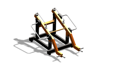 Силовой уличный тренажер  "Становая тяга"  УТ423 в Брянске
