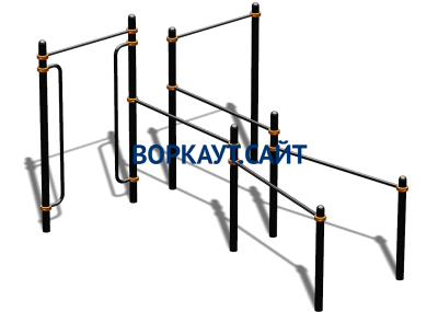 Спортивный комплекс воркаут ВС-197 в Брянске