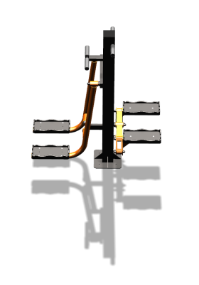 Уличный тренажер "Шпагат Степпер" УТ310 в Брянске