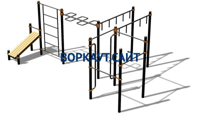 Спортивный комплекс воркаут ВС-195 в Брянске