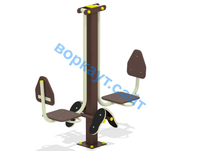 Уличный тренажер "Жим ногами горизонтальный " УТ 003 в Брянске