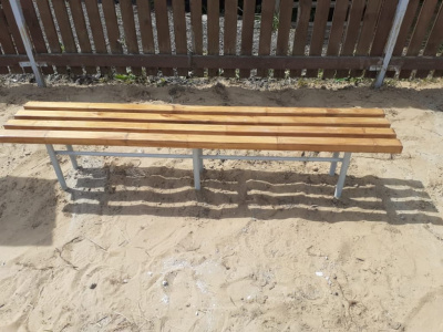 Двухметровая лавочка без спинки 2 м МАФ 1602 в Брянске