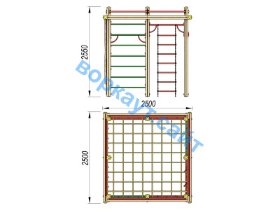 Детский спортивный комплекс ДСК 3110 в Брянске Детский спортивный комплекс ДСК 3110 в Брянске