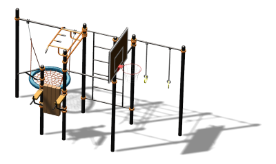 Спортивный комплекс воркаут ВС-104 в Брянске