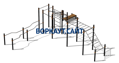 Спортивный комплекс воркаут ВС-199 в Брянске