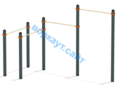 Турник двойной с брусьями ВС-17 в Брянске