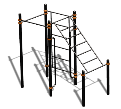 Спортивный комплекс воркаут ВС-193 в Брянске
