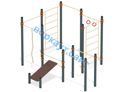 Спортивный комплекс воркаут ВС-47 в Брянске