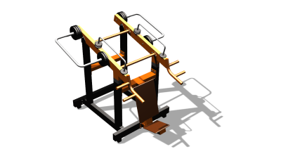 Силовой уличный тренажер  "Жим вверх"  УТ421 в Брянске