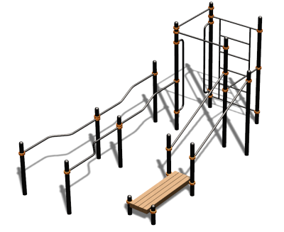 Спортивный комплекс воркаут ВС-194 в Брянске