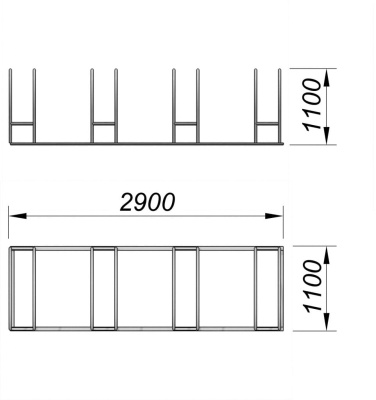 Велопарковка МАФ 6002 в Брянске