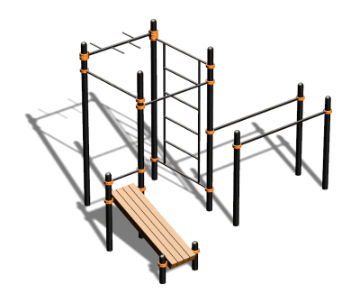 Спортивный комплекс воркаут ВС-91 в Брянске