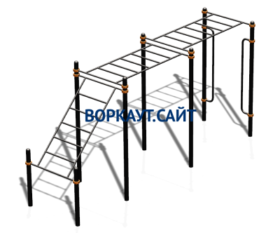 Спортивный комплекс воркаут ВС-190 в Брянске
