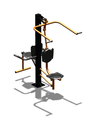 Уличный тренажер "Верхняя тяга Флекс" УТ325 в Брянске