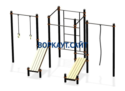 Спортивный комплекс воркаут ВС-44 в Брянске