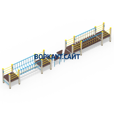 Детский спортивный комплекс Двойной мостик ДСК 3115 в Брянске