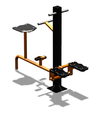 Уличный тренажер "Вело Степпер" УТ319 в Брянске