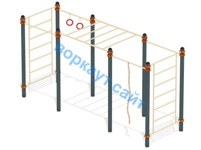 Воркаут комплекс гимнастический  ВС-24 в Брянске