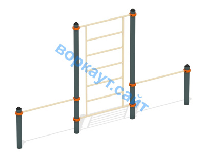 Шведская стенка с перекладинами ВС-13 в Брянске