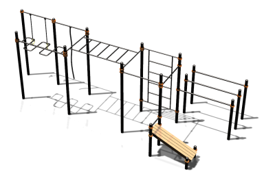 Спортивный комплекс воркаут ВС-77 в Брянске
