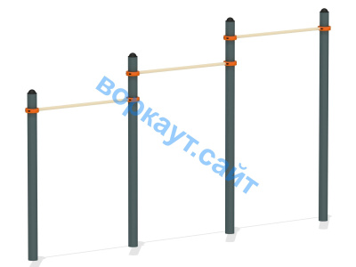 Турник тройной ВС-4 в Брянске