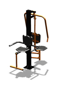 Уличный тренажер "Жим от груди Флекс" УТ324 в Брянске