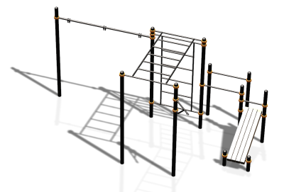 Спортивный комплекс воркаут ВС-87 в Брянске
