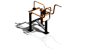 Силовой уличный тренажер  "Приседания"  УТ404 в Брянске