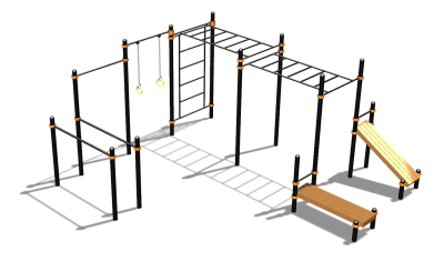 Спортивный комплекс воркаут ВС-71 в Брянске