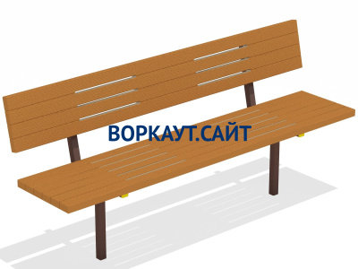 Диван уличный МАФ 1608 в Брянске