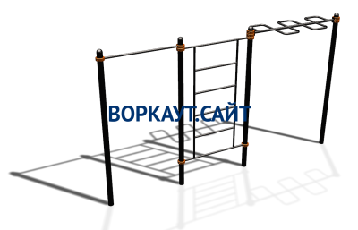 Спортивный комплекс воркаут ВС-129 в Брянске