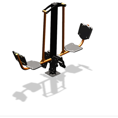 Уличный тренажер  "Жим ногами двойной"  УТ203 в Брянске