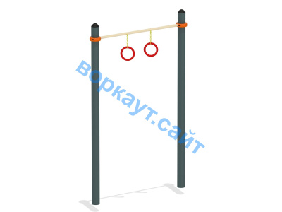 Турник с кольцами ВС-7 в Брянске Турник с кольцами ВС-7 в Брянске