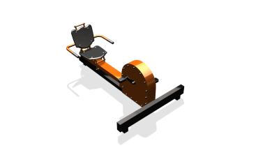 Силовой уличный тренажер  "Велотренажер"  УТ410 в Брянске