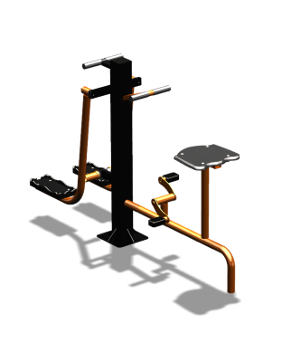 Уличный тренажер "Вело Шпагат" УТ320 в Брянске