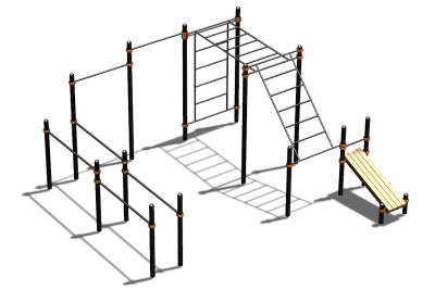 Спортивный комплекс воркаут ВС-146 в Брянске