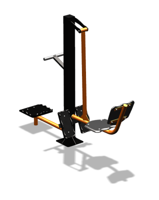 Уличный тренажер "Жим ногами Твистер" УТ305 в Брянске