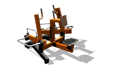 Силовой уличный тренажер  "Рычажная тяга"  УТ419 (тренажер находится на оптимизации у производства  и внешне может отличится от заявленной картинки в Брянске