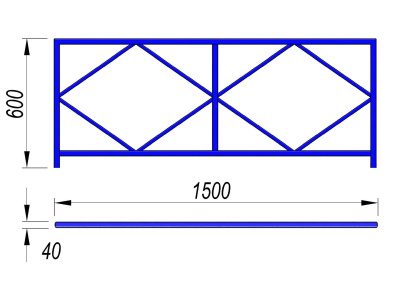 Ограждение площадки МАФ 5001 в Брянске