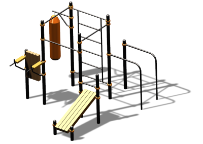 Спортивный комплекс воркаут ВС-93 в Брянске