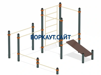 Спортивный комплекс воркаут ВС-43 в Брянске